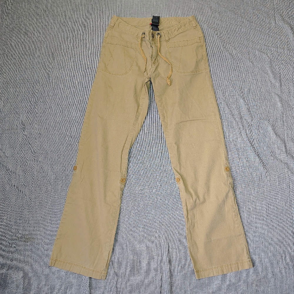 The North Face Hiking Pants Womens‎ Size 6 Nobel Stretch Regular Roll Up Trouser